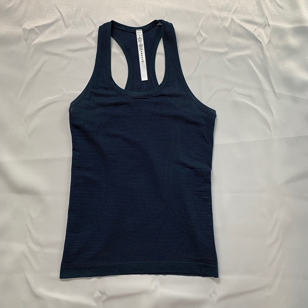 Navy Lululemon tank top